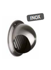 VENTILATION GRILL INOX KOPPA ? 12-13.8CM SCREW MOUNTING