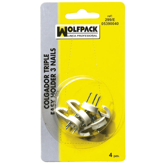 EASY HOLDER 15MM 3 NAILS 4PCS