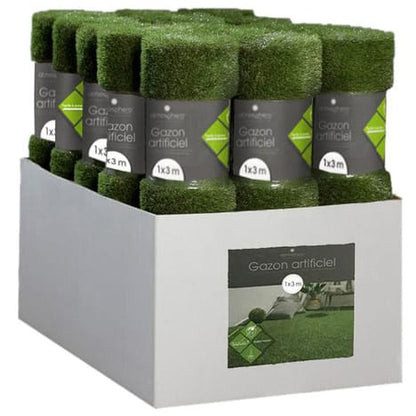 ARTIFICIAL GRASS ROLL 1X3M BOX