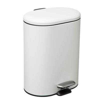 DUSTBIN WHITE SILIFLEX SOFTCL 6L