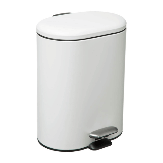 DUSTBIN WHITE SILIFLEX SOFTCL 6L