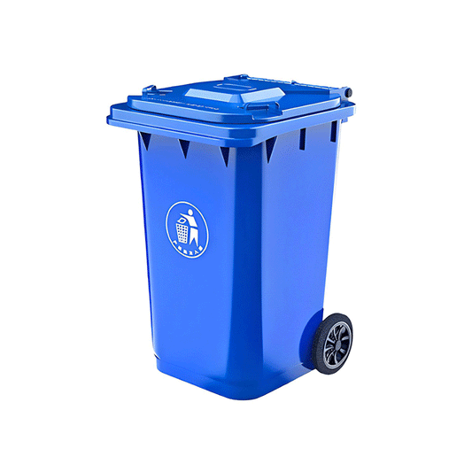 RECYCLE PLASTIC DUSTBIN BLUE 120L