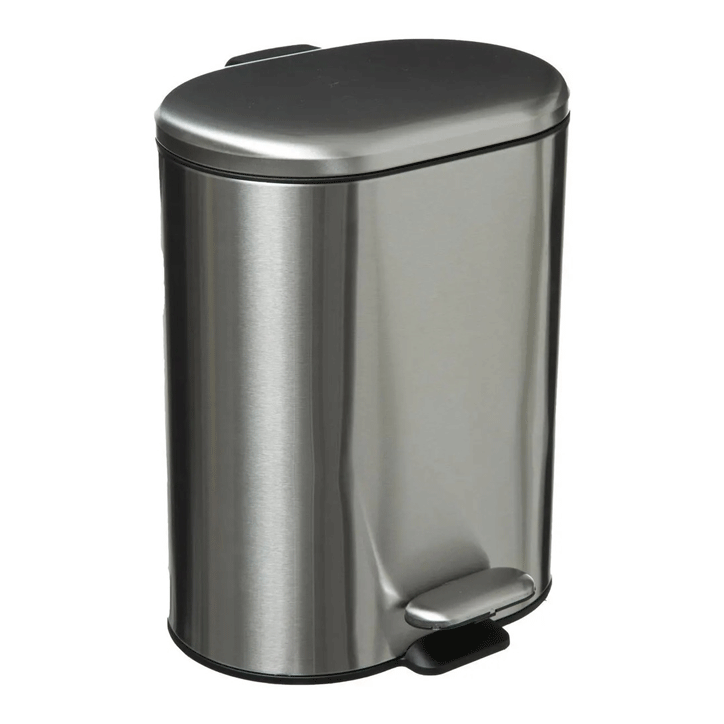 DUSTBIN S/S SILIFLEX SOFTCL 6L