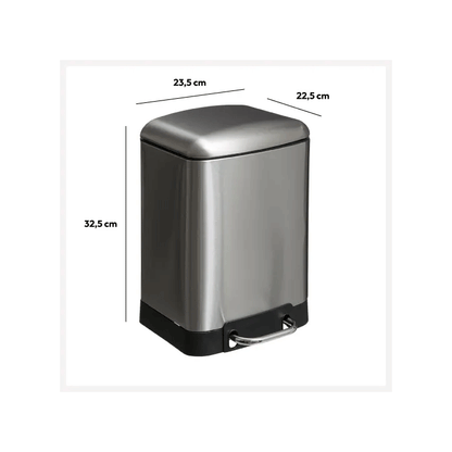 DUSTBIN INOX 6L ARIANE
