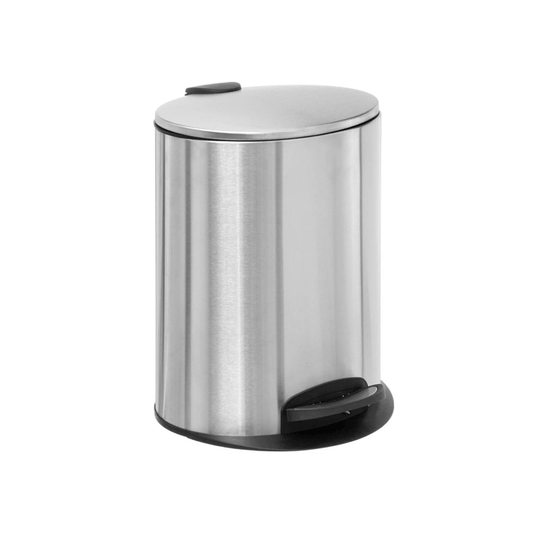 DUSTBIN OVAL 20L INOX