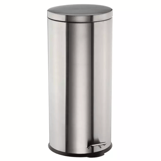 DUSTBIN ROUND INOX 30L