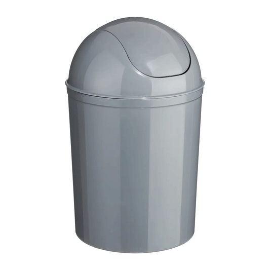 PEDAL BIN  GREY 7L