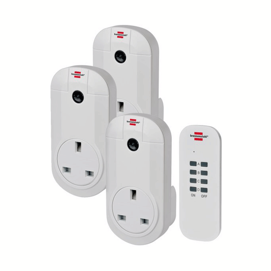 PRIMERA LINE REMOTE CONTROL RC CE1 3001 WITH 3 REMOTE CONTROLLED  SOCKETS