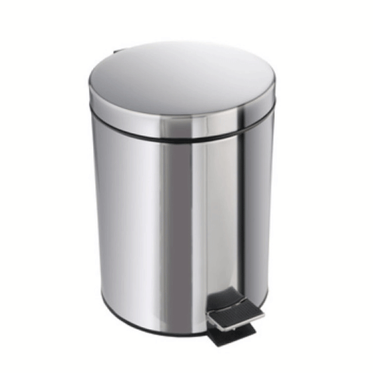 PEDAL BIN 12LTR CHROME