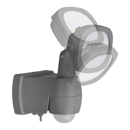 BATTERY LED LIGHT LUFOS 400WITH INFRARED MOTION DETECTOR IP44 440ML