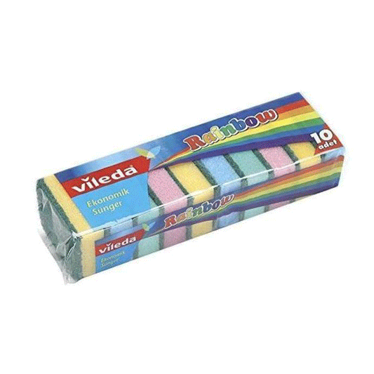 VILEDA RAINBOW 10PCS