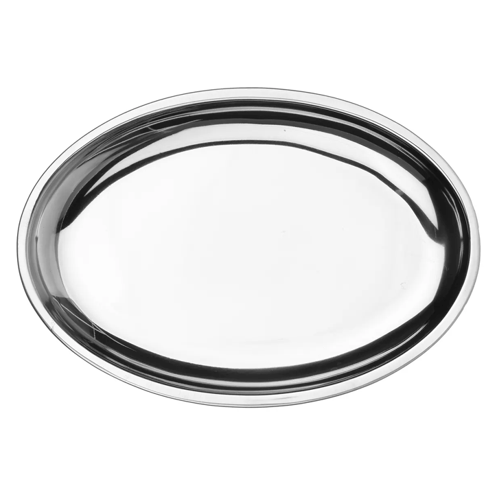 OVAL SERVING TRAY S/S 41CM