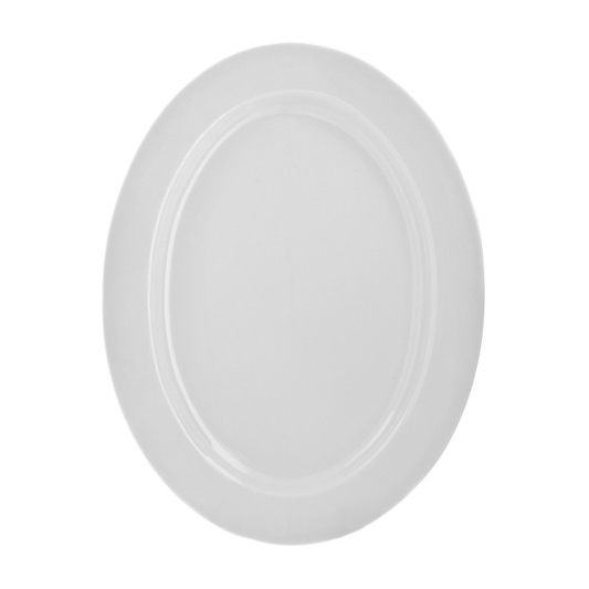 HOTEL LINE PLATE OVAL 14''