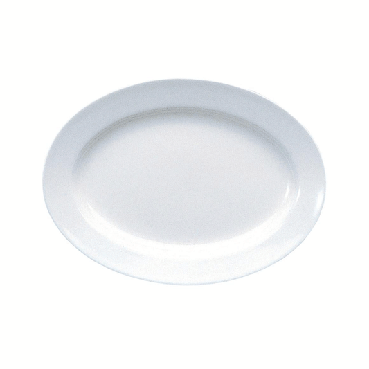 HOTEL LINE PLATE OVAL 12''