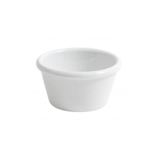 V/V RAMEQUIN BOWL 7.7X4.1CM WHITE