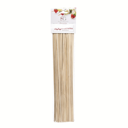 BAMBOO PICKS SKEWERS X100 PCS