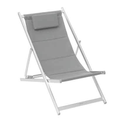 HONOLULU DECK CHAIR PEBBLE MARQUE
