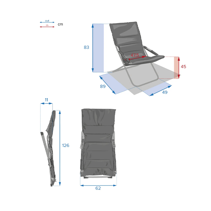 MILOS  RELAX ARMCHAIR TAUPE MARQUE