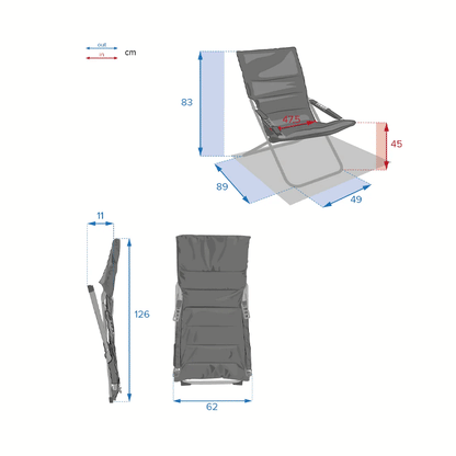 MILOS  RELAX ARMCHAIR TAUPE MARQUE