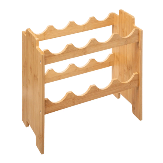BAMBOO WINE RACK STACKABLE