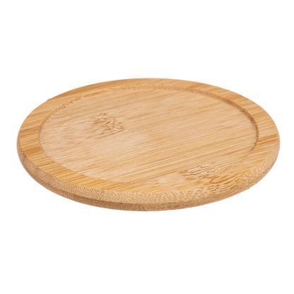BAMBOO COASTERS X6 + HOLDER
