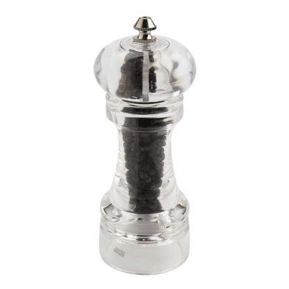 ACRYLIC PEPPER GRINDER 15CM