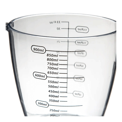 MEASURING JUG PS+TPR 900ML