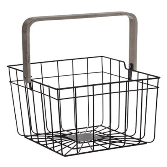 BAKSET METAL BISTROT 24X24CM