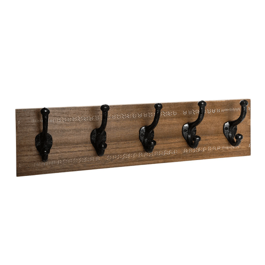 HOOKS COAT HANGER 5 MDF