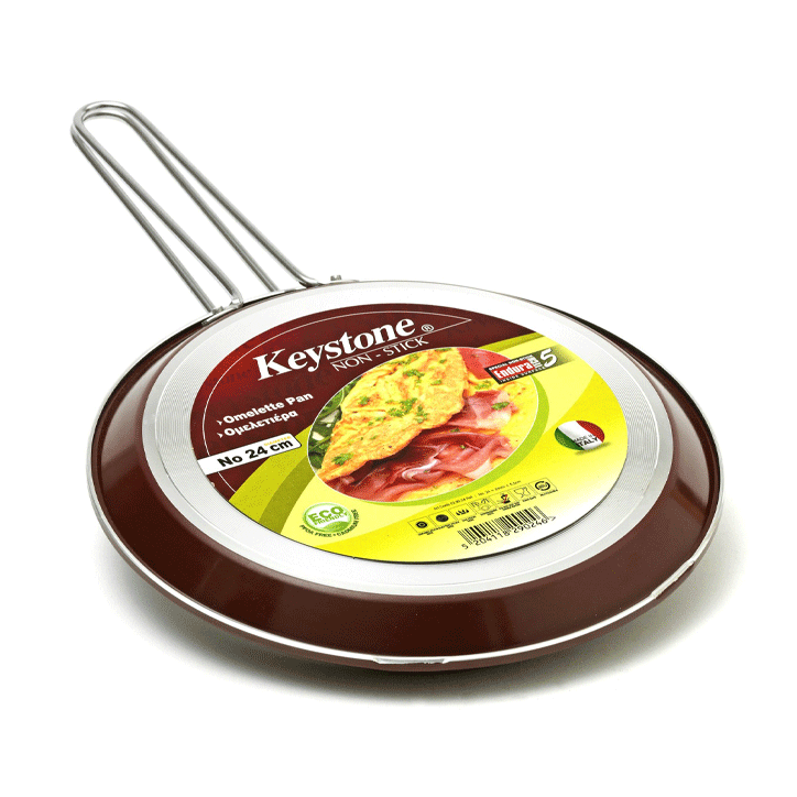 GREEK NON STICK OMELETTE PAN 24CM