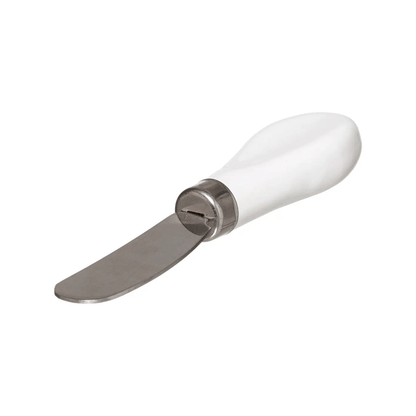CERAMIC BUTTER DISH WITH KNIFE