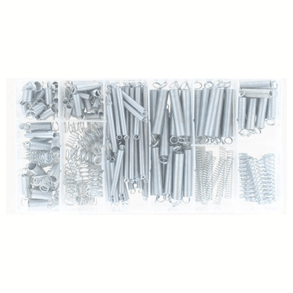 COMPRESSION AND TENSION SPRING ASSORTMENT 180PCS