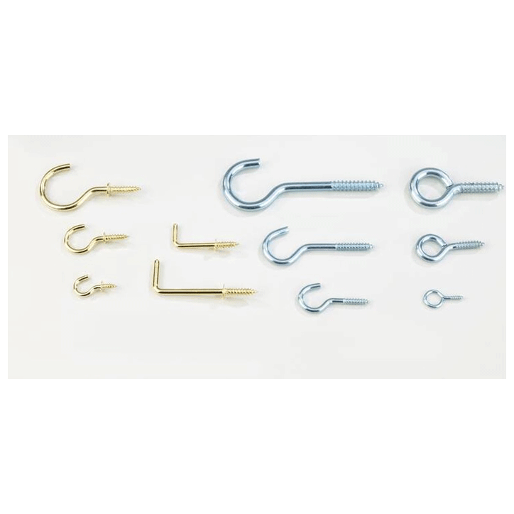 SCREW EYE AND SCREW HOOK SET 214PCS