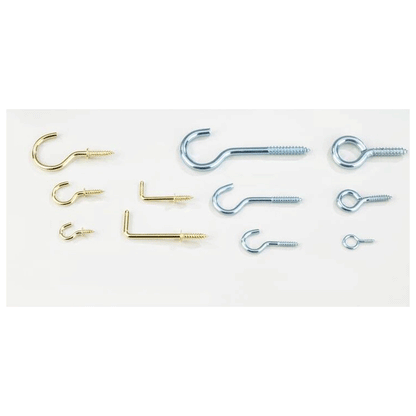 SCREW EYE AND SCREW HOOK SET 214PCS