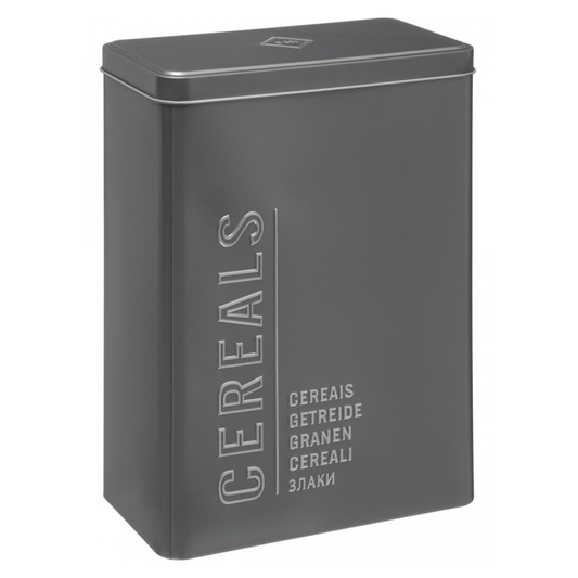 EMBOSSED SILVER CEREALS BOX