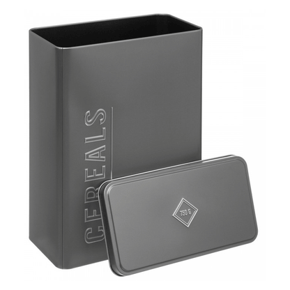 EMBOSSED SILVER CEREALS BOX