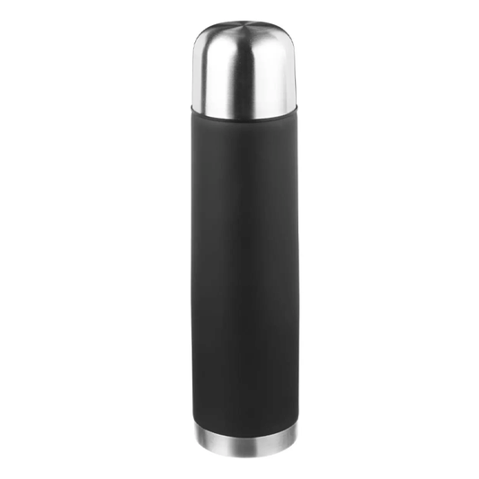 BLACK INSULATED BOTTLE 1L