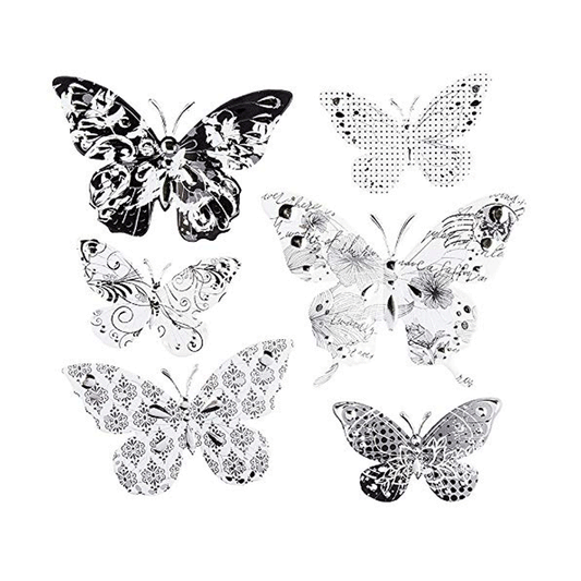 BUTTERFLY STICKER 30X30