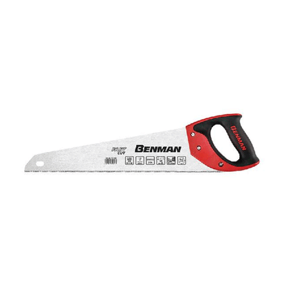 HAND SAW FAST CUT WITH ERGO GRIP 7TPI 45CM BENMAN