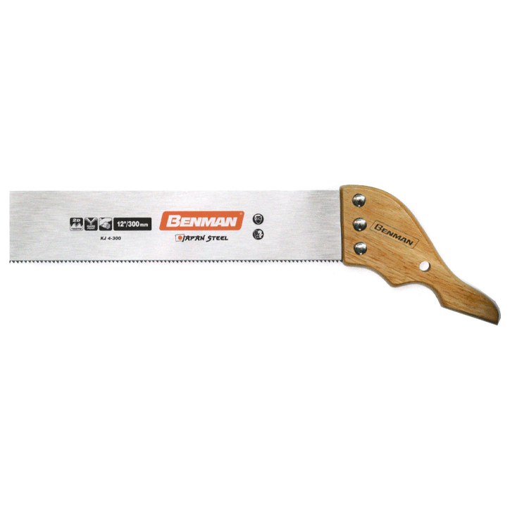 BACKSAW WITH 2D TEETH 30CM BENMAN