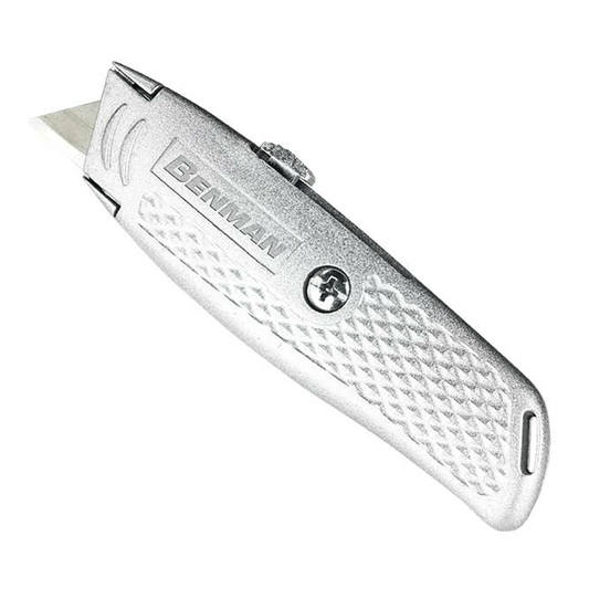 UTILITY KNIFE 5'' METALLIC BENMAN