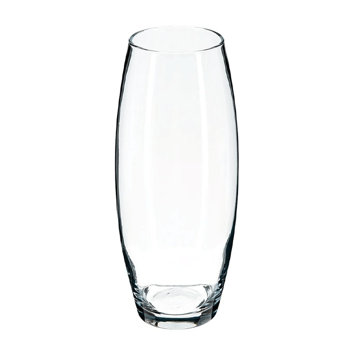 VASE GLASS FLORA 26CM