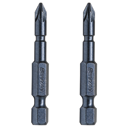 SCREW BIT PΖ2X50MM TORSION IMPACT BENMAN 2PCS