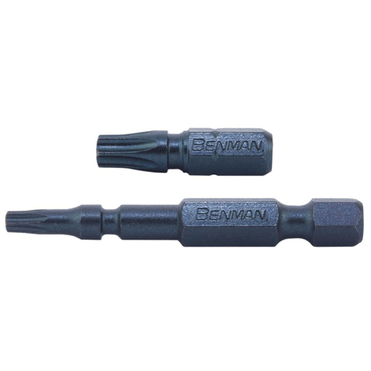 SCREW BIT TORX TORSION IMPACT T20X25MM BENMAN 2PCS