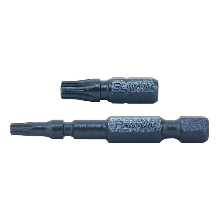 SCREW BIT TORX TORSION IMPACT T25X50MM BENMAN 2PCS