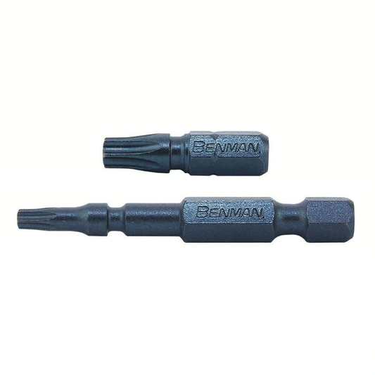 SCREW BIT TORX TORSION IMPACT T25X50MM BENMAN 2PCS