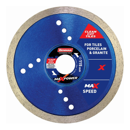 DIAMOND CUTTING BLADE MAXPOWER 115X1.4X7MM BENMAN