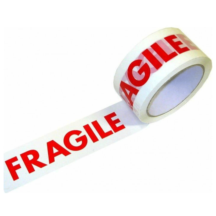 FRAGILE TAPE 50MMX60M MORRIS